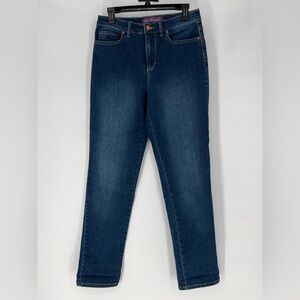 GLORIA VANDERBILT AMANDA STRAIGHT TAPERED‎ LEG FABULOUS STRETCH JEANS COMFY FIT